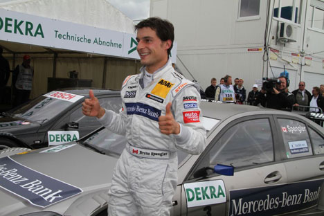 Bruno Spengler tog sig af pole position